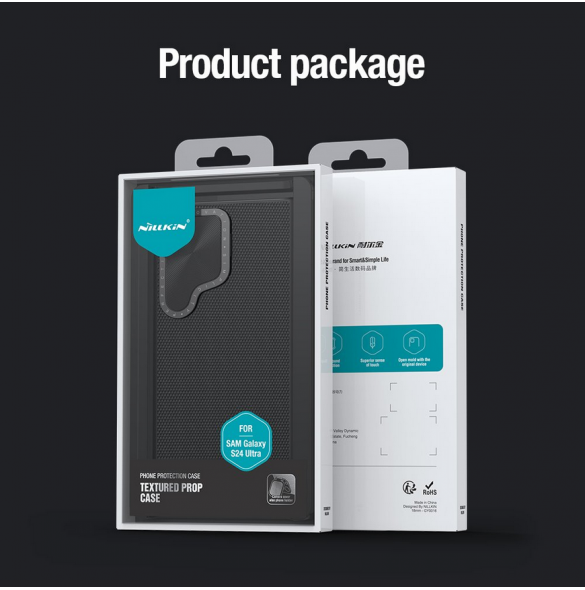 Nillkin Textured Prop Hard Case för Samsung Galaxy S24 Ultra Black