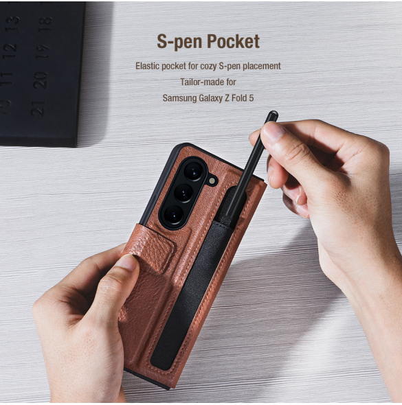 Nillkin Aoge Fodral till Samsung Galaxy Z Fold 5 Svart