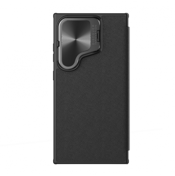 Nillkin Qin Book Prop-fodral till Samsung Galaxy S24 Svart
