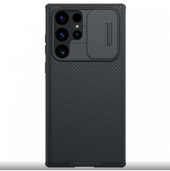Nillkin CamShield PRO Magnetic Hard Case för Samsung Galaxy S22 Ultra Black