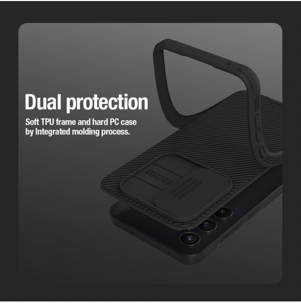 Nillkin CamShield PRO Magnetic Hard Case för Samsung Galaxy A35 5G Svart