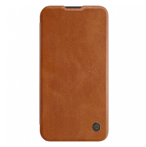 Nillkin Qin Book PRO-fodral till Samsung Galaxy A54 5G Brun