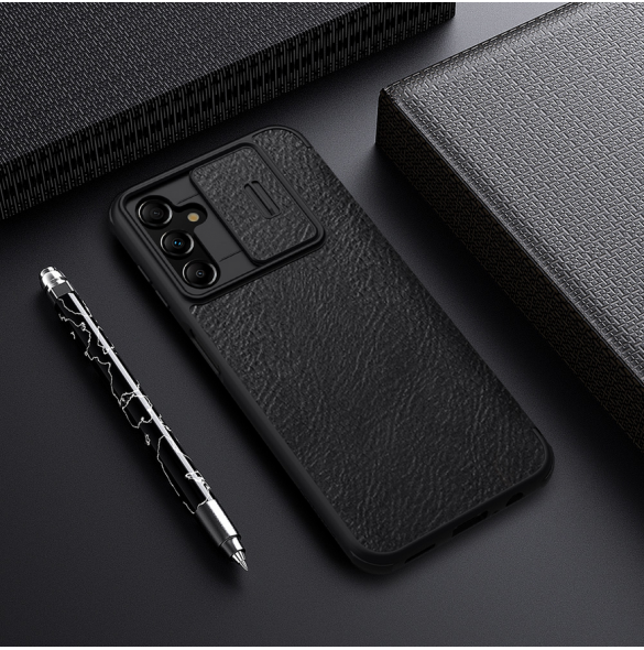 Nillkin Qin Book PRO Fodral till Samsung Galaxy A14 4G Svart