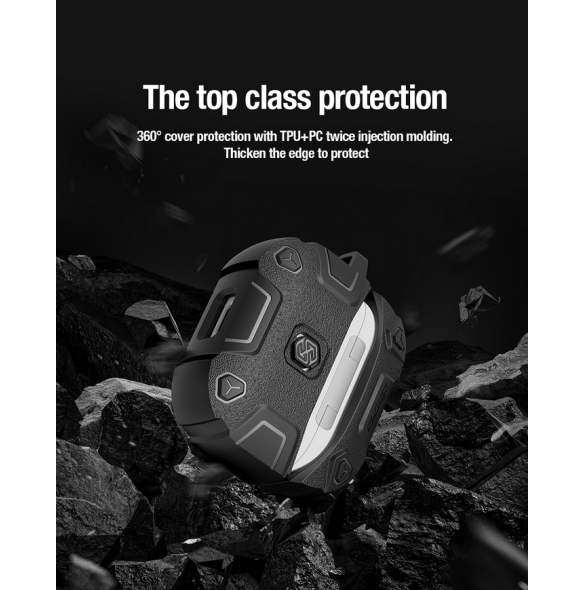 Nillkin Bounce PRO-fodral för AirPods 3 Black