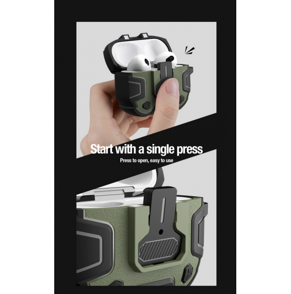 Nillkin Bounce PRO-fodral för AirPods 3 Black