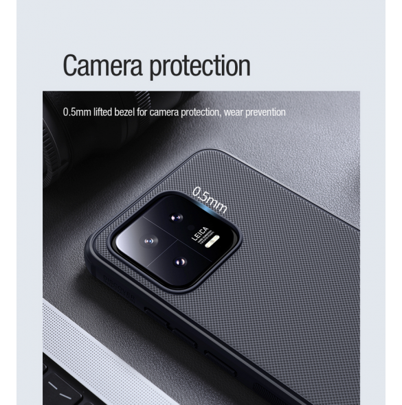Nillkin Super Frosted PRO Magnetic Back Cover för Xiaomi 13 Black