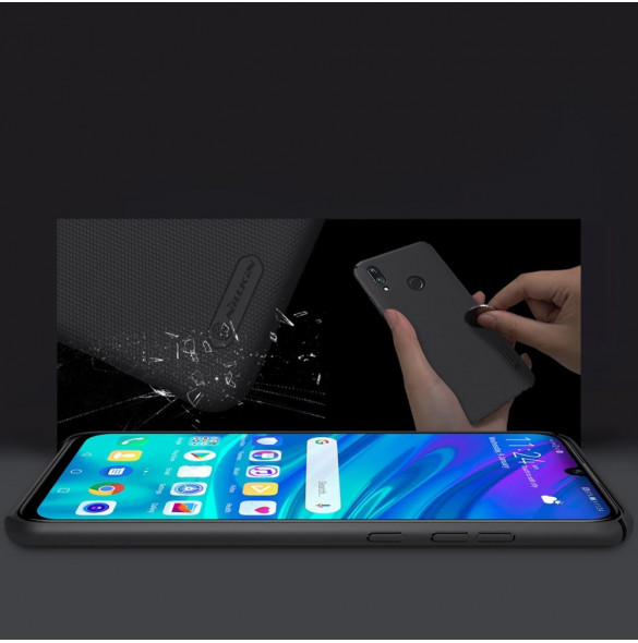 Svart och väldigt snyggt skydd för Huawei P Smart 2019.