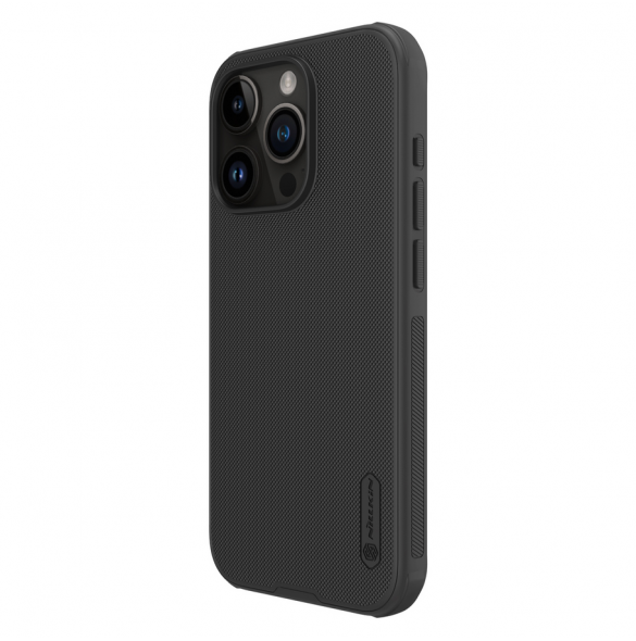 Nillkin Super Frosted PRO magnetiskt bakskal till Apple iPhone 15 Pro Svart
