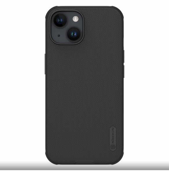 Nillkin Super Frosted PRO magnetiskt bakskal till Apple iPhone 15 Svart