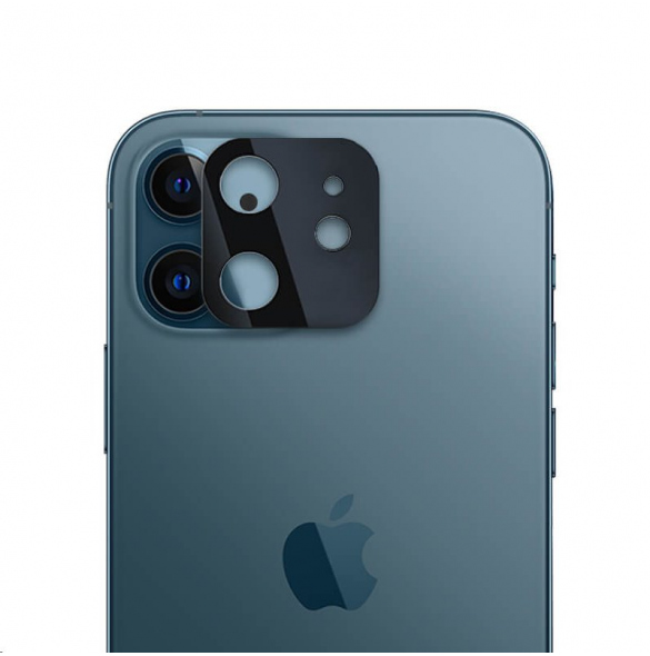 Nillkin 2in1 HD helskärmshärdat glas för Apple iPhone 12 6.1 Svart