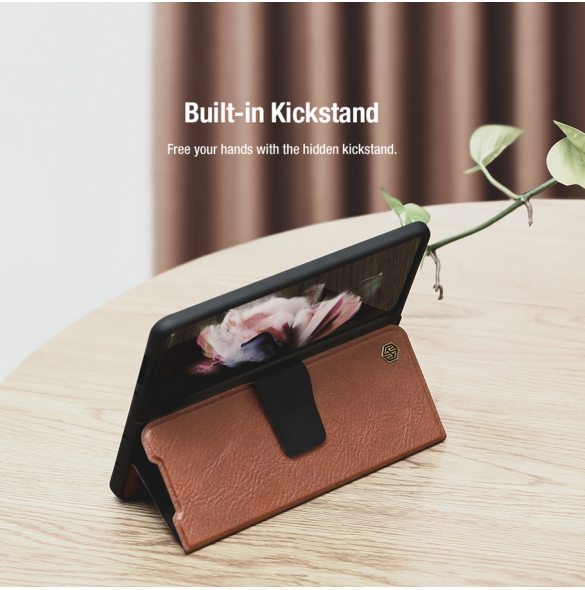 Nillkin Aoge Fodral till Samsung Galaxy Z Fold 4 5G Brun