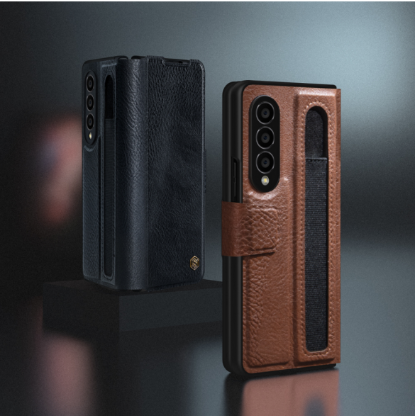 Nillkin Aoge Fodral till Samsung Galaxy Z Fold 4 5G Brun
