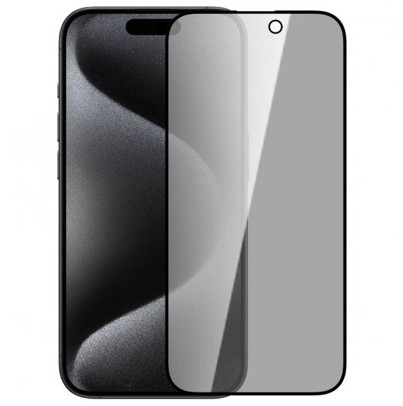 Nillkin härdat glas 0,33 mm Guardian 2,5D för Apple iPhone 15 Pro Black