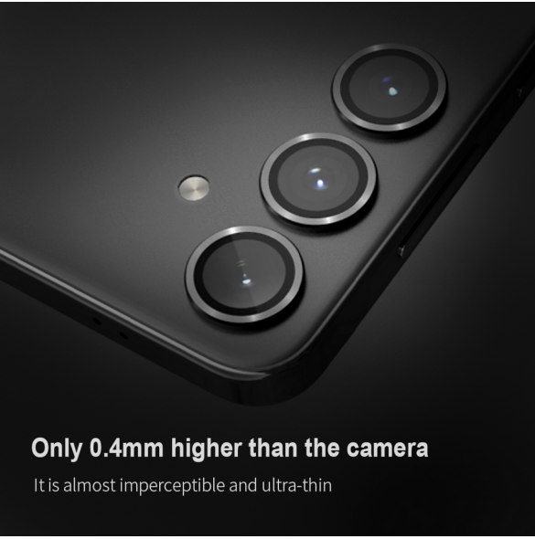 Nillkin CLRFilm kamera härdat glas för Samsung Galaxy S24+ Svart