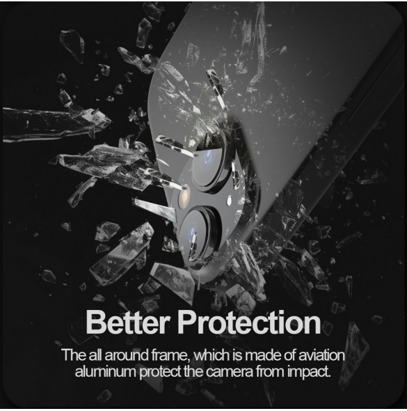 Nillkin CLRFilm kamera härdat glas för Apple iPhone 15/15 Plus Svart