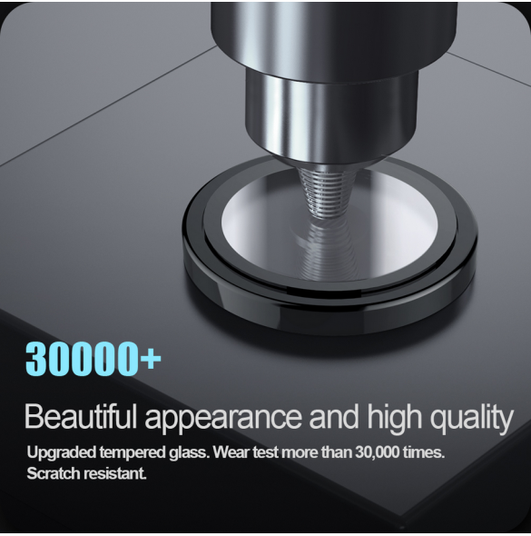 Nillkin CLRFilm kamera härdat glas för Apple iPhone 15 Pro/15 Pro Max Svart