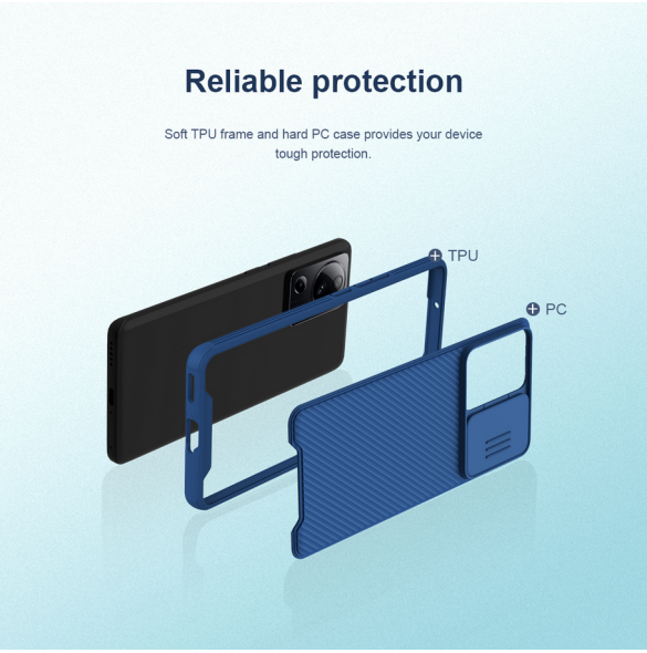 Nillkin CamShield PRO Hard Case för Xiaomi 13 Lite Svart