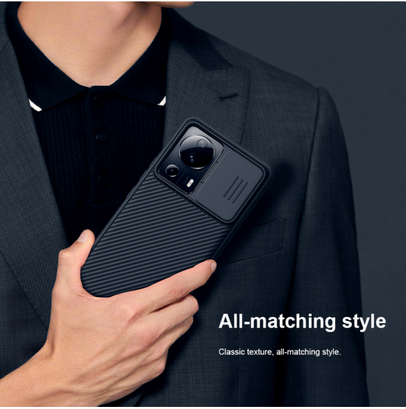 Nillkin CamShield PRO Hard Case för Xiaomi 13 Lite Svart