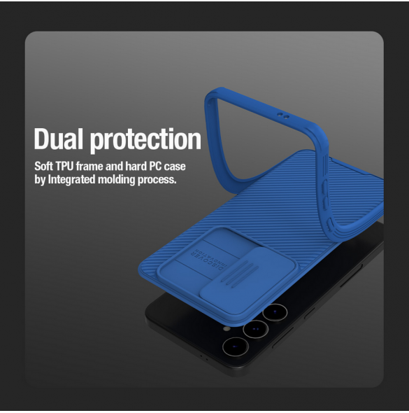 Nillkin CamShield PRO hårt fodral för Samsung Galaxy S24+ Deep Green