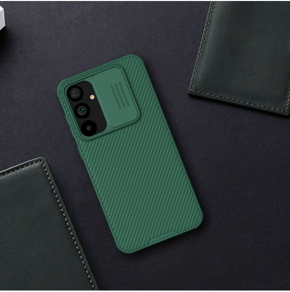 Nillkin CamShield PRO hårt fodral till Samsung Galaxy S23 FE Deep Green