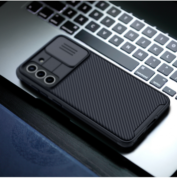 Nillkin CamShield PRO hårt fodral till Samsung Galaxy S21 FE 5G Svart