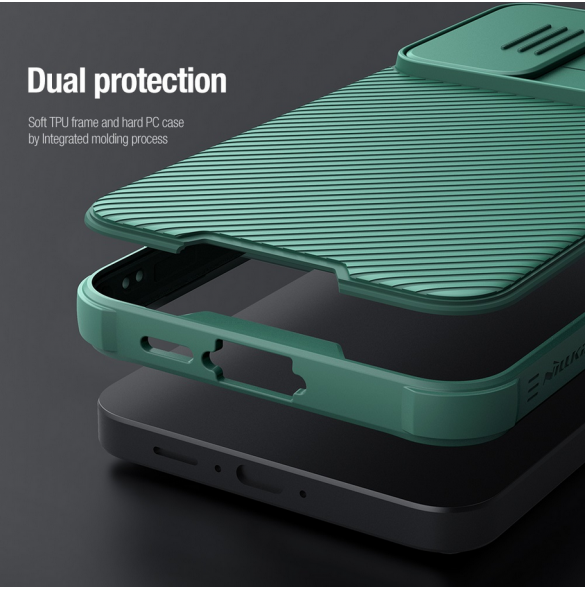 Nillkin CamShield PRO hårt fodral till Samsung Galaxy A55 5G Svart