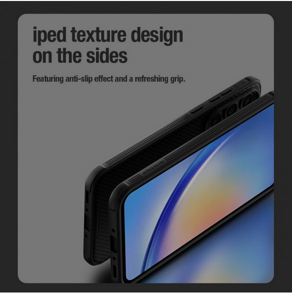 Nillkin CamShield PRO hårt fodral till Samsung Galaxy A35 5G Svart