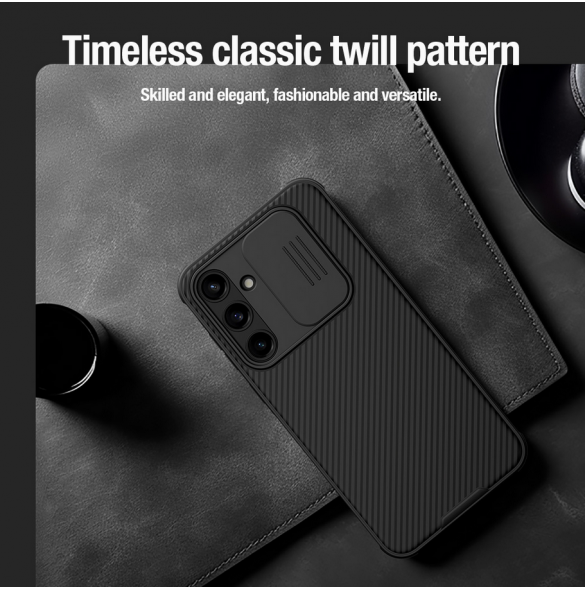 Nillkin CamShield PRO hårt fodral till Samsung Galaxy A35 5G Svart