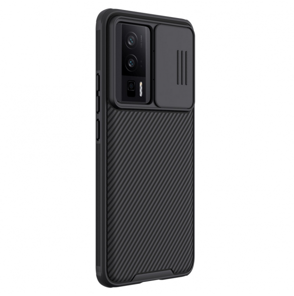 Nillkin CamShield PRO Hard Case för Poco F5 Pro 5G Svart