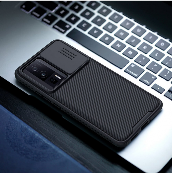 Nillkin CamShield PRO Hard Case för Poco F5 Pro 5G Svart