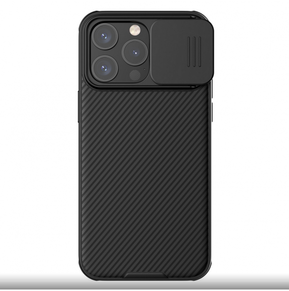 Nillkin CamShield PRO hårt fodral till Apple iPhone 15 Pro Svart