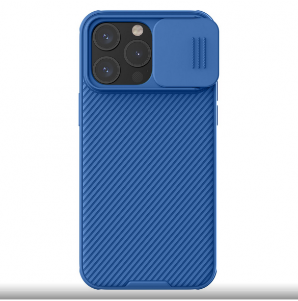 Nillkin CamShield PRO hårt fodral till Apple iPhone 15 Pro Blue