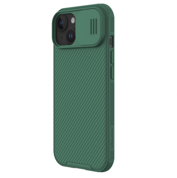 Nillkin CamShield PRO hårt fodral till Apple iPhone 15 Deep Green