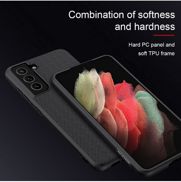 Nillkin Textured Hard Case för Samsung Galaxy S21 FE 5G Svart