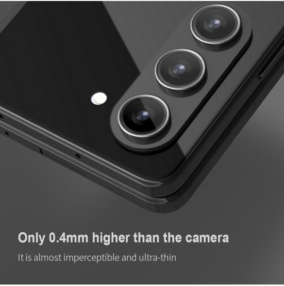 Nillkin CLRFilm Kamera härdat glas för Samsung Galaxy Z Fold 5 5G Svart