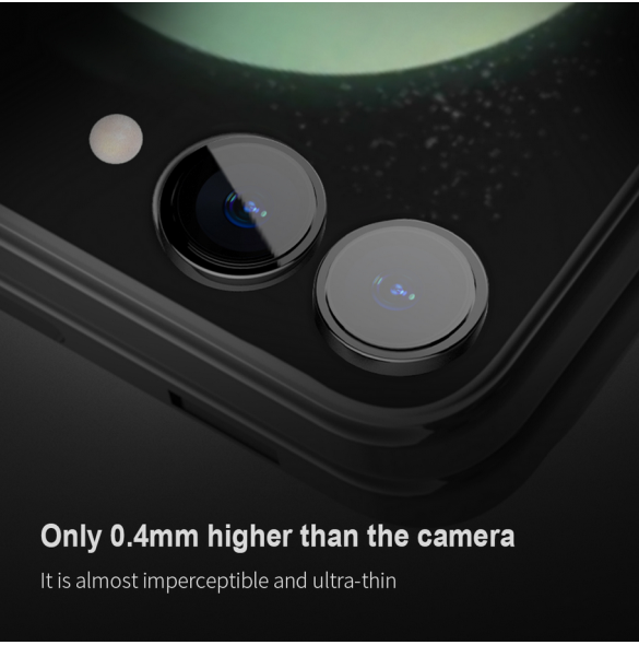 Nillkin CLRFilm Kamera härdat glas för Samsung Galaxy Z Flip 5 5G Svart