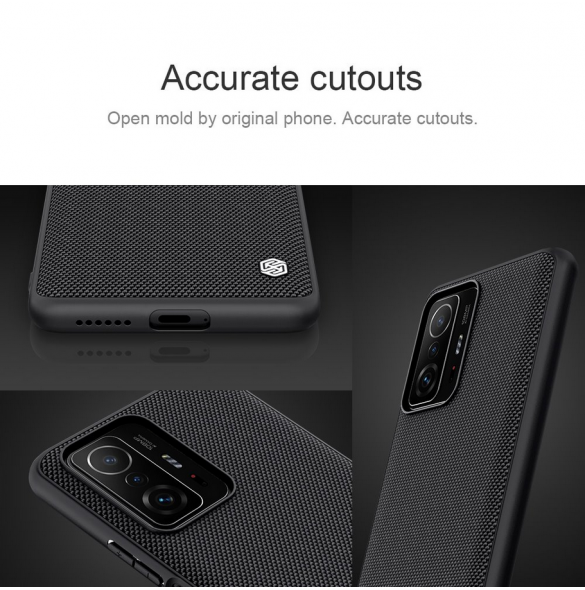 Nillkin Textured Hard Case för Xiaomi 11T/11T Pro Black