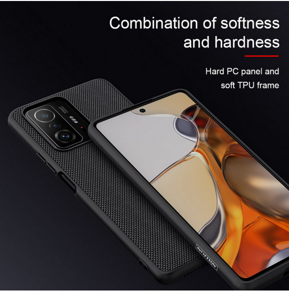 Nillkin Textured Hard Case för Xiaomi 11T/11T Pro Black