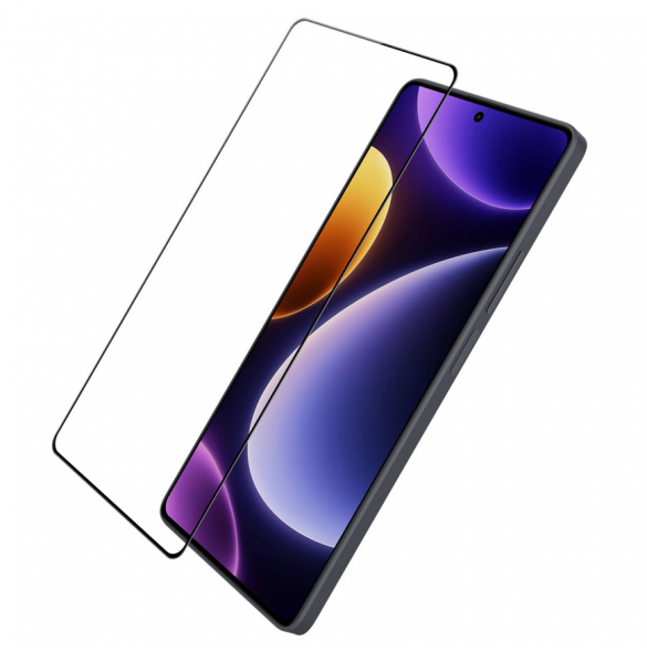 Nillkin Tempered Glass 2.5D CP+ PRO Svart för Poco F5 5G