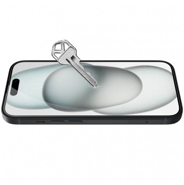 Nillkin Tempered Glass 2.5D CP+ PRO Svart för Apple iPhone 15