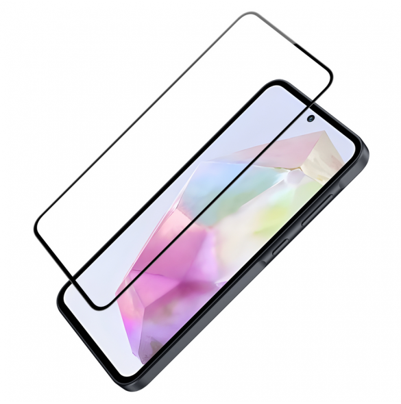 Nillkin Tempered Glass 2.5D CP+ PRO Svart för Samsung Galaxy A35 5G