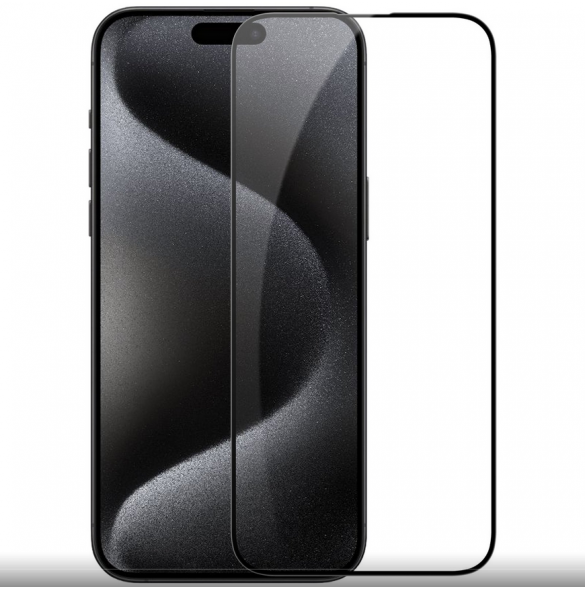 Nillkin Tempered Glass 2.5D CP+ PRO Svart för Apple iPhone 15 Pro Max