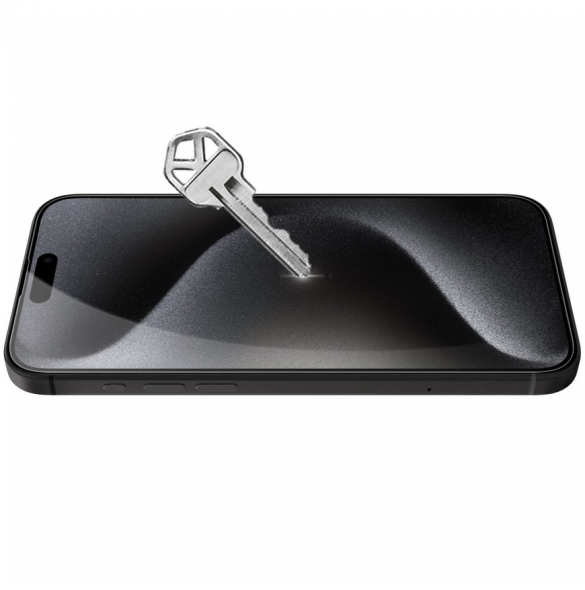 Nillkin Tempered Glass 2.5D CP+ PRO Svart för Apple iPhone 15 Pro Max