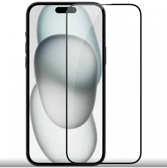 Nillkin Tempered Glass 2.5D CP+ PRO Svart för Apple iPhone 15 Plus