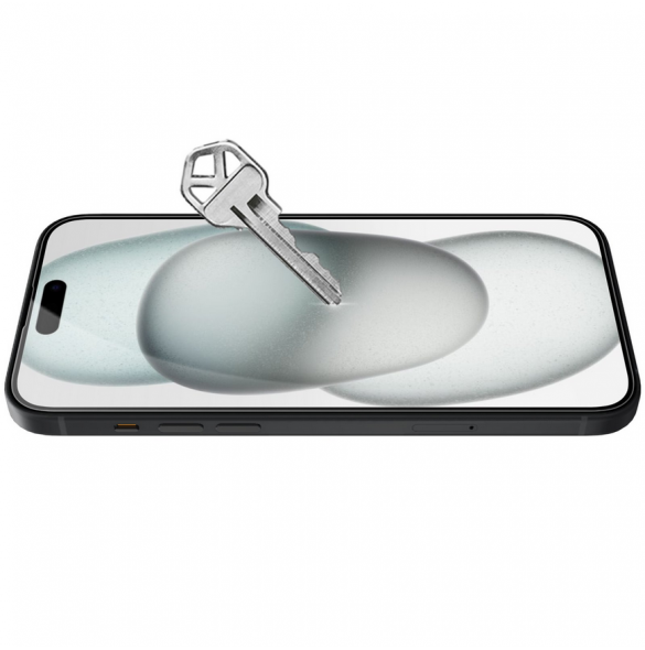 Nillkin Tempered Glass 2.5D CP+ PRO Svart för Apple iPhone 15 Plus