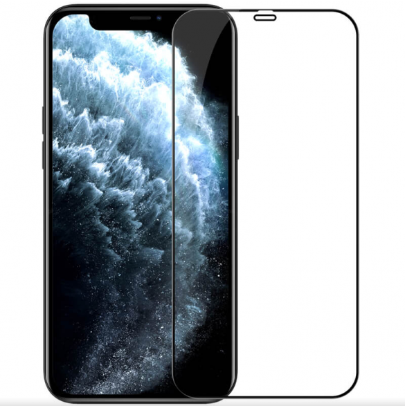 Nillkin Tempered Glass 2.5D CP+ PRO Svart för Apple iPhone 12/12 Pro 6.1