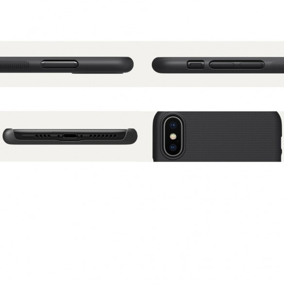 Svart och väldigt snyggt skydd till iPhone XS Max.