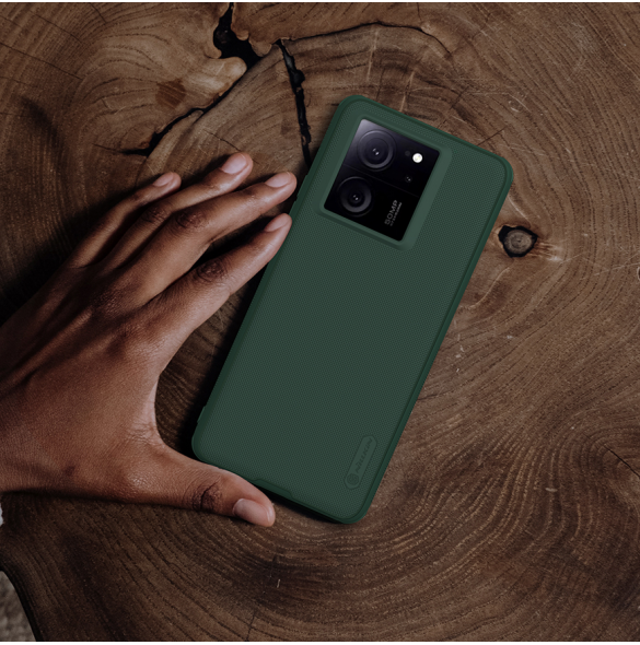 Nillkin Super Frosted PRO Back Cover för Xiaomi 13T/13T Pro Deep Green