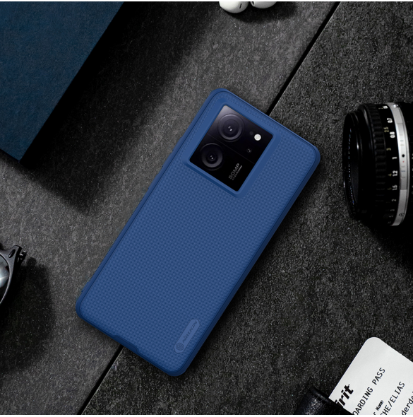 Nillkin Super Frosted PRO Back Cover för Xiaomi 13T/13T Pro Blue