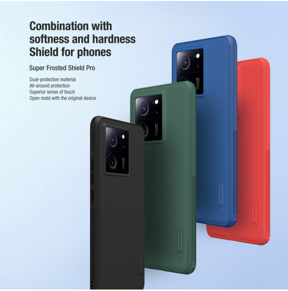 Nillkin Super Frosted PRO Back Cover för Xiaomi 13T/13T Pro Black